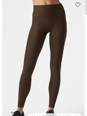 ALO Yoga 7/8 High-Waist Airlift Legging - XXS- Espresso